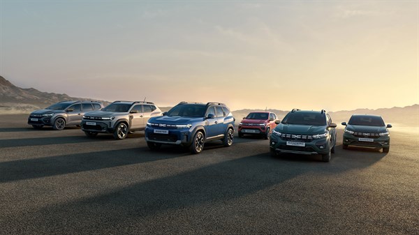 Dacia range