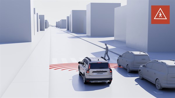Dacia Jogger - Freinage automatique d'urgence