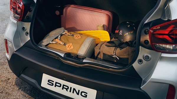Nouvelle Dacia Spring  bac de coffre réversible 
